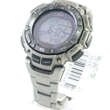 Casio Men Watch Japan Pro Trek 100m Sport +xpress +warranty Prg-240t-7d