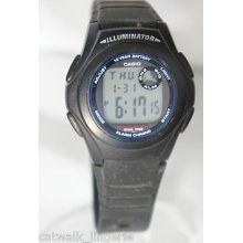 Casio Men's F2001a Digital Sport Digital Watch Chronograph Alarm Timer