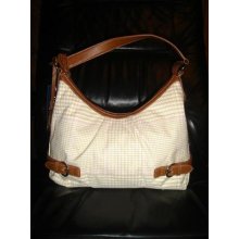 Chaps Sutton Place Hobo Purse Pink