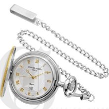 Charles-Hubert, Paris Sterling Silver Two-Tone Quartz Hunter Case ...