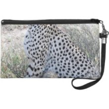 Cheetahs nursing Wristlet Purses