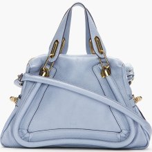 Chloe Periwinkle Blue Paraty Shoulder Bag