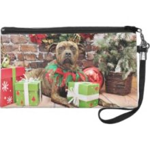 Christmas - Boxer X - Kita Wristlet Clutches