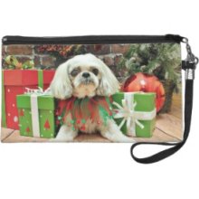 Christmas - Shih Tzu - Kobe Wristlet