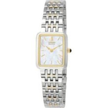 Citizen Eco-Drive Two-Tone Stainless Steel Ladies Watch EW9474-53D