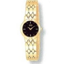 Citizen Eh9592-54e Black Dial Gold Tone Ladiesâ€™ Watch