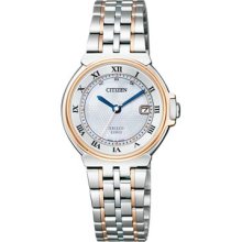 Citizen Exceed Clock 35th Anniversary Model Pair Model Es1034-55a Ladies Watch