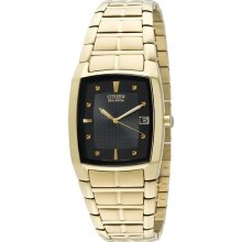 Citizen Men's Eco-drive Gold-tone Stainless Steel Watch Bm6552-52e