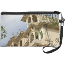 City Palace, Udaipur, Rajasthan, India Wristlet Clutch