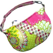 CLOSEOUT Lotus Lily Medium Hobo Handbag