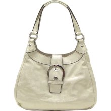 Coach 17219 Gold Soho Leather Hobo Handbag