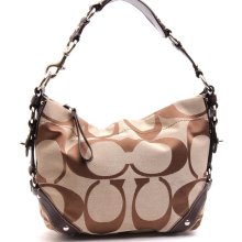 Coach 18792M Signature Carly Shoulder Bag