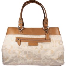 Coach Handbag Penelope Opt Signature Large Shoulder Bag (C213)