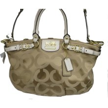 Coach Madison of Art Sateen Sophia Satchel