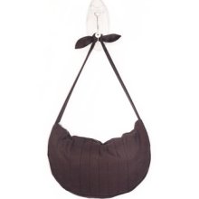 Cocoa Brown Shoulder Bag with zip