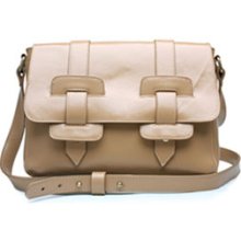 College style women's messager bag-beige