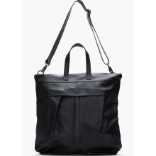 Common Projects Black Leather Helmet Tote