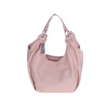 COSETTE Italian Made Light Pink Buttersoft Leather Designer Hobo Bag