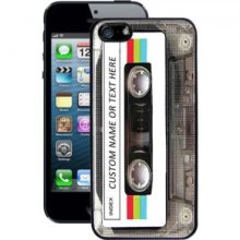 Custom Name Old School Music Mixtape iPhone 5 Case