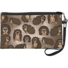 cute hedgehog wristle Wristlet