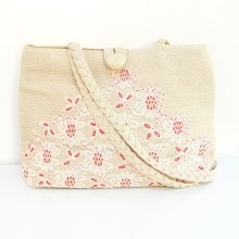 Dantelle Bag - Revamped, Embellished, Embroidered Vintage Purse