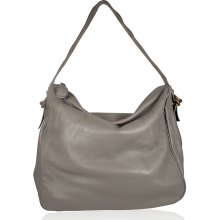 Dellamoda Handbag Gray ty hobo ts10-16 Designer bag (DM29)