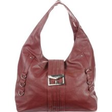 Designer Inpsired Hobo Bag Burgundy