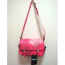 Desigual Bols Mini Sachel Colours Pink Crossbody - Spring 2013 Designer Purse