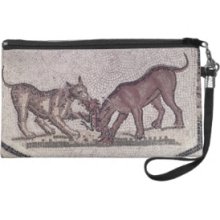 Dogs Fighting for a Bird, Roman, 2nd-3rd century ( Wristlet Purse