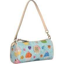 Dooney & Bourke Cupcake Collection Barrel Satchel - Light Blue