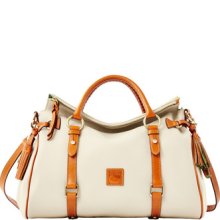 Dooney & Bourke Dillen with Tan trim Medium Satchel Handbags