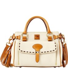 Dooney & Bourke Dillen with Tan trim Medium Pocket Satchel Handbags