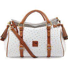 Dooney & Bourke Ostrich-Embossed Florentine Satchel