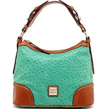 Dooney & Bourke Ostrich Embossed 75th Anniversary Hobo Bag