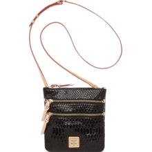 Dooney Bourke Handbag, Python North South Triple Zip Crossbody