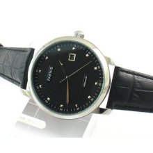 E722,parnis 43mm Black Dial Special Automatic Watch