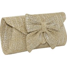 Earth Axxessories Straw clutch