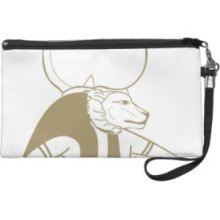 Egyptian Goddess Mut Wristlet Purses