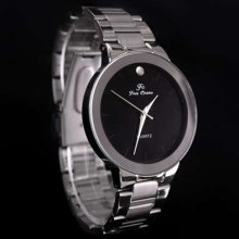 Elegant 2pcs Love Stainless Steel Quartz Watch Box Na58