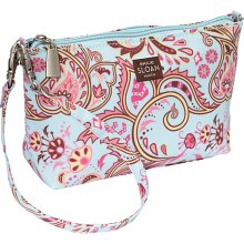 Emilie Sloan Leigh Wristlet Sky Blue - Emilie Sloan Fabric Handbags