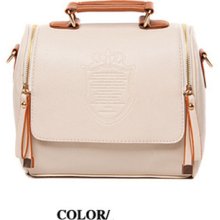 European Women Retro Multi Zipper Shoulder Bag 1915