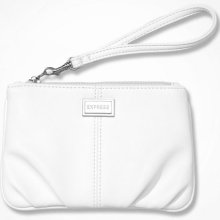 Express Womens Ruched Mini Wristlet