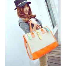 Fashion Bag Canvas Handbags Wild Casual Handbags Factory Direct 028