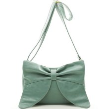 Fashion Bowknot Shoulder Bag-green