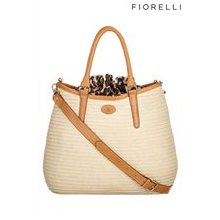 Fiorelli Straw Cross Body Bag brown