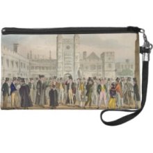 First Absence, or Etonians Answering Morning Maste Wristlet Clutches