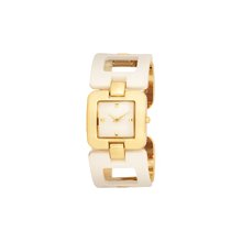 FMD Gold-Tone Square Watch Model Number: FMDCT263