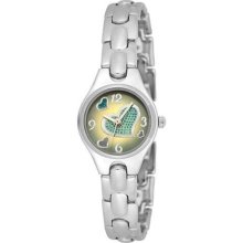 FMD Hearts Collection Green Sunray Dial Ladies Bracelet Watch ...