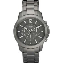 Fossil Gent's Steel Chronograph Bracelet FS4584 Watch