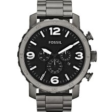 Fossil Nate Watch In Titanium